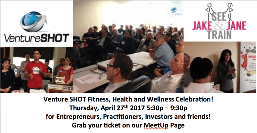 VentureSHOT See Jake and Jane Train Fitness Health and Wellness Event April 27 2017