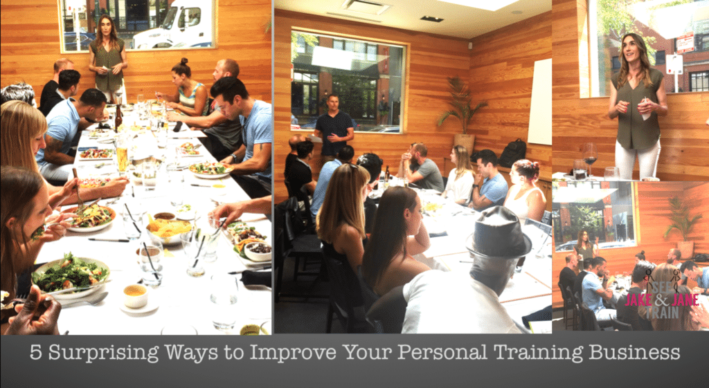 5 ways to improve your personal training business see jake and jane train