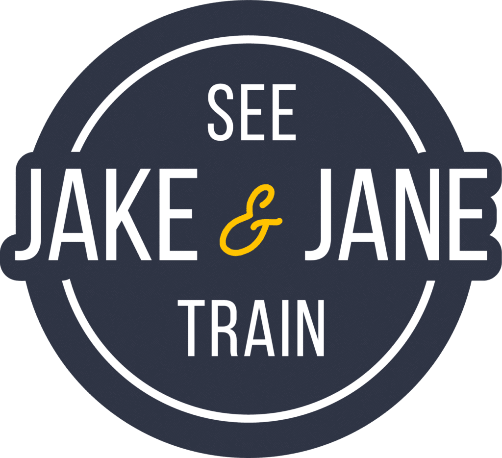 See Jake and Jane Train Logo
